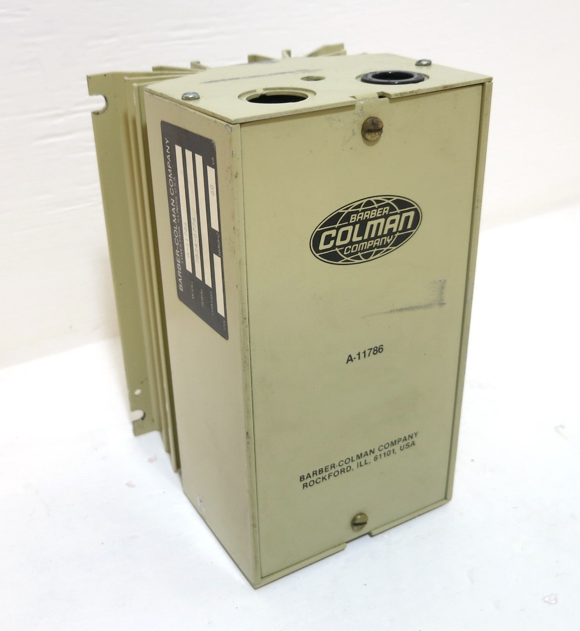 Image of Barber Colman A-11786 Battery Charger 120V 60VA A11786