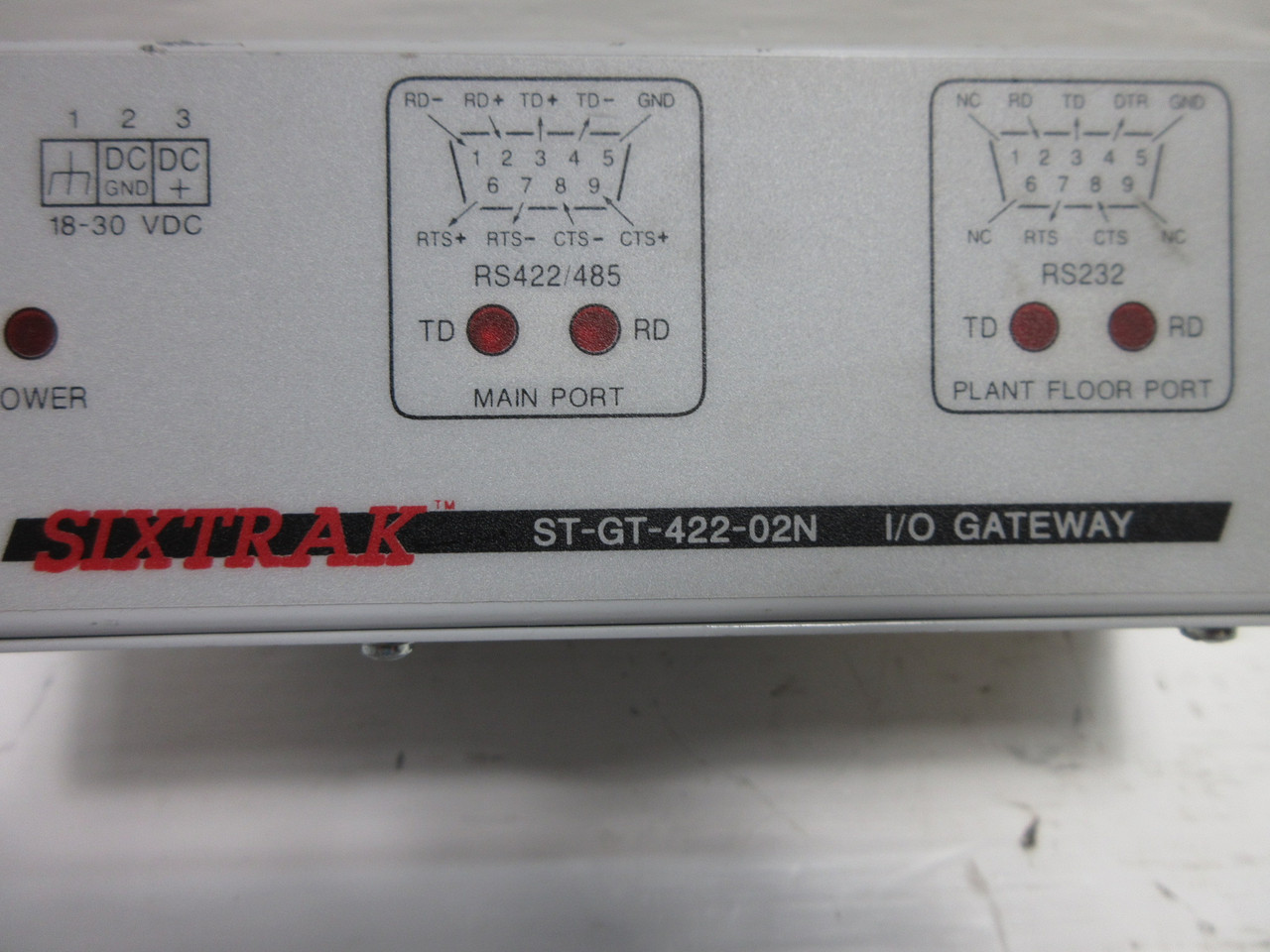 Sixnet ST-GT-422-02N Sixtrak I/O Gateway Module PLC Circuit Board (TK4337-7)