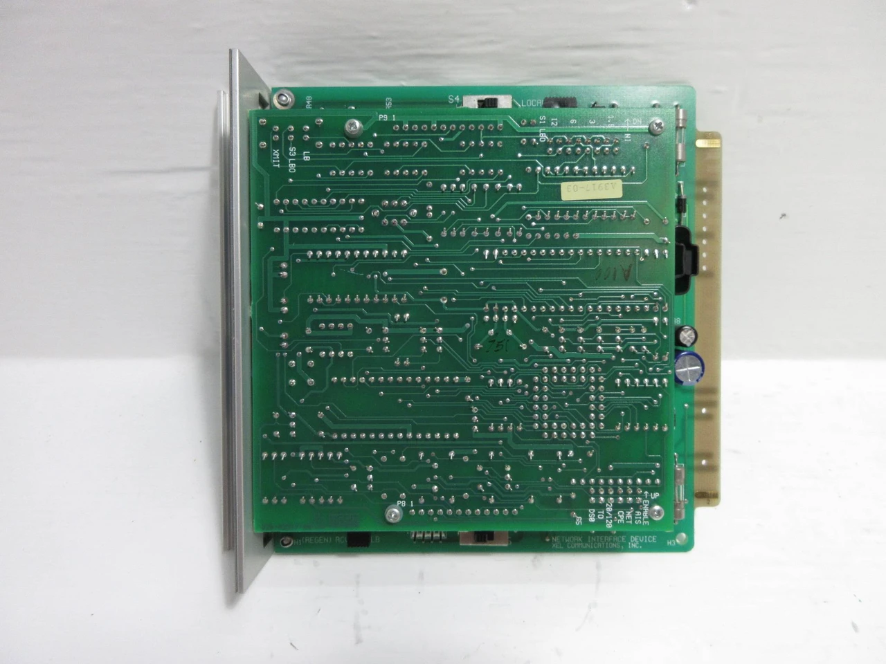 XEL Communications B4460-A00 Network Interface T1/FT1 REC/XMIT LBO Module PLC (TK4349-2)
