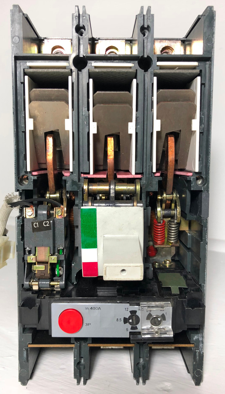 AEG MCL408N 400A Circuit Breaker w/ 400 Amp Trip MCLbs408N 690V 3 Pole MCL 408N (EM3109-1)