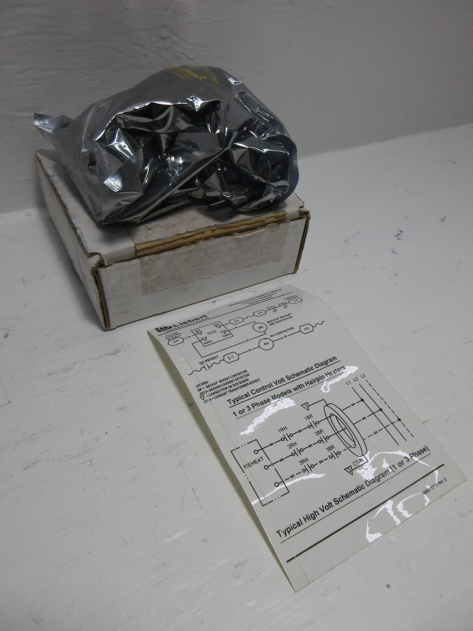 Image of NEW Liebert 166810G2 Rev. B1/D4 Kit Ground Current Detector Assembly PLC NIB