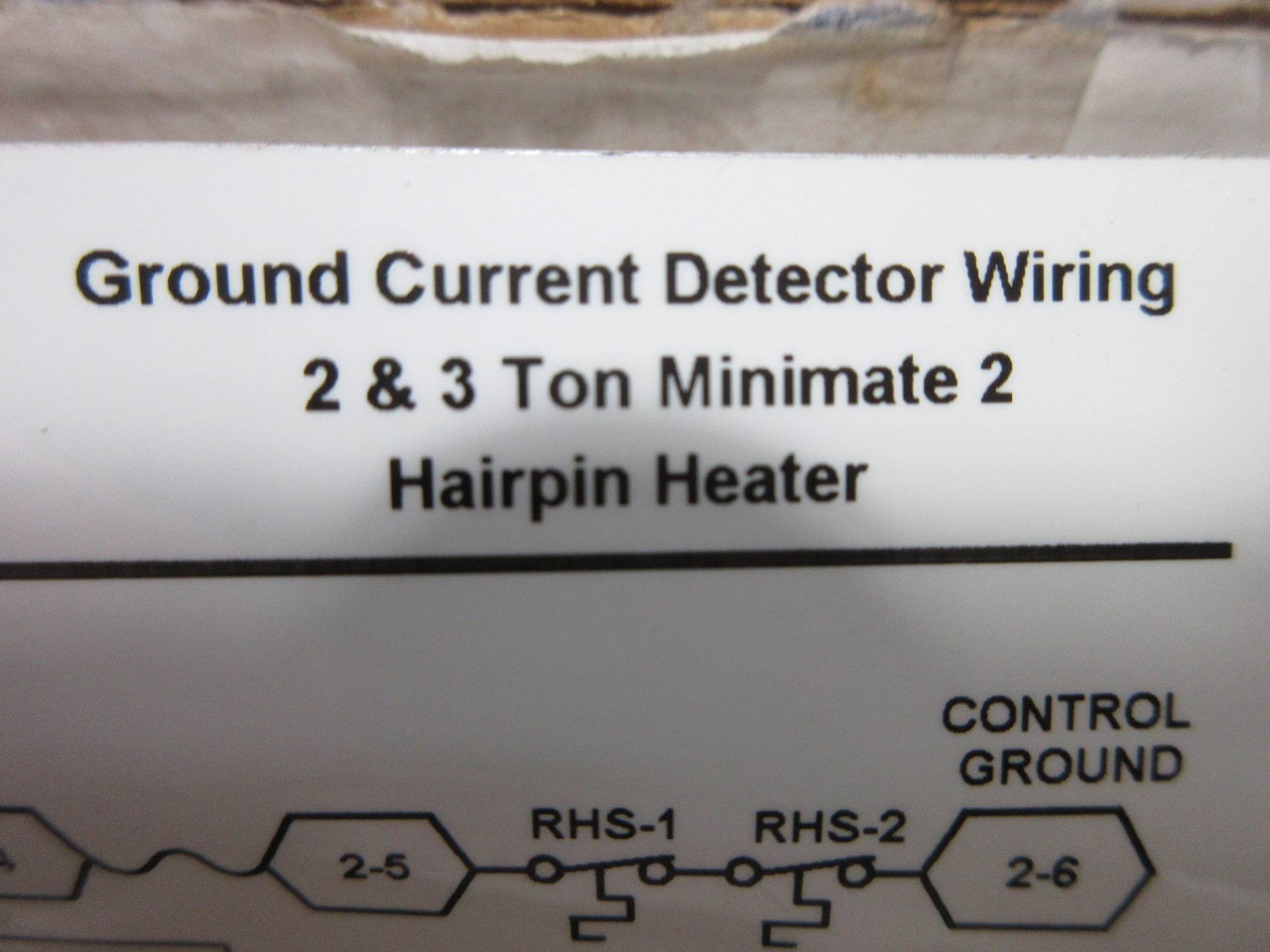 NEW Liebert 166810G2 Rev. B1/D4 Kit Ground Current Detector Assembly PLC NIB (TK4363-1)