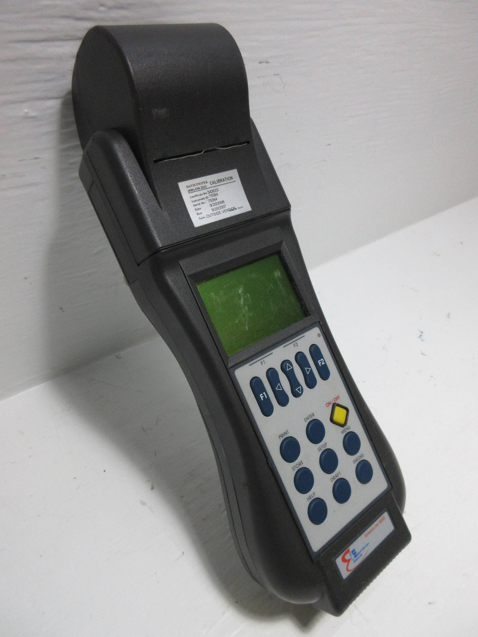Image of Eurotron 7824-1-2-4L0-5D-12H-1 GreenLine 4000 Handheld Controller Operator