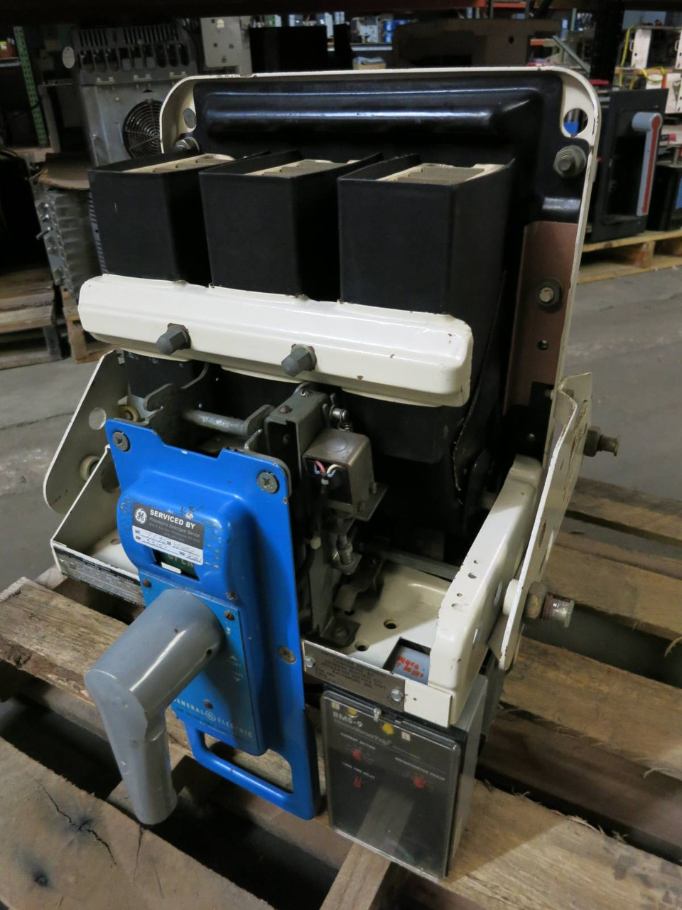 GE AK-3A-25 600A MO Air Breaker LI RMS-9 MicroVersa Trip TS20LI General Electric (PM2895-1)