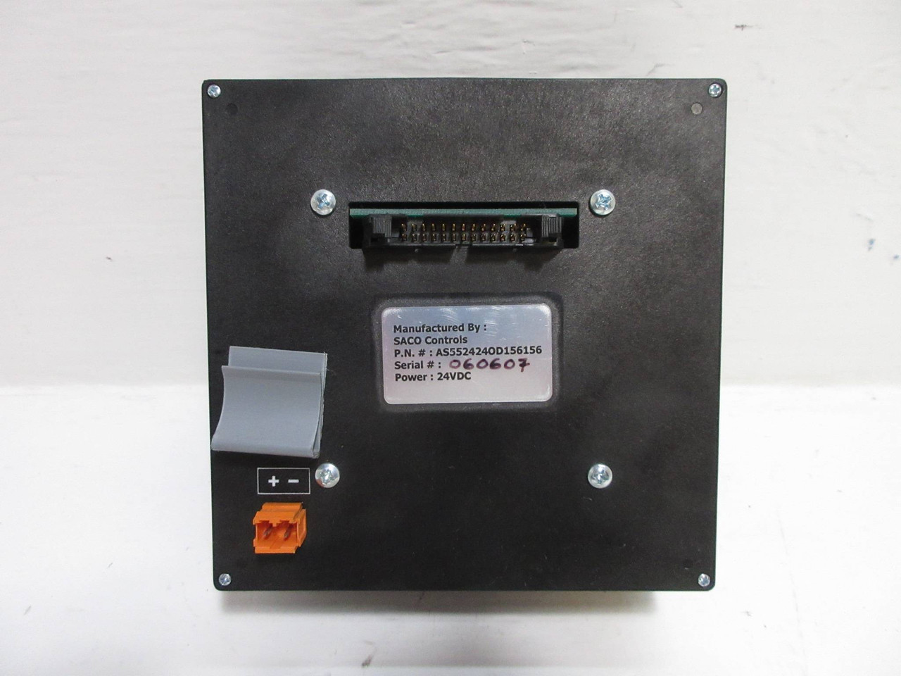 SACO Controls AS552424OD156156 Annunciator Status Alert Panel Display 5x5 (TK4397-6)