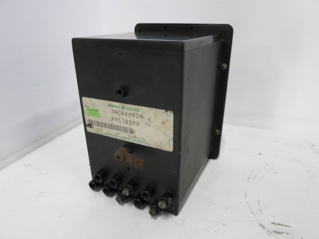 GE 12IAC66A52A Time Overcurrent Relay Type IAC 1.5-4.5 Amp General Electric 4.5A (DW1103-1)