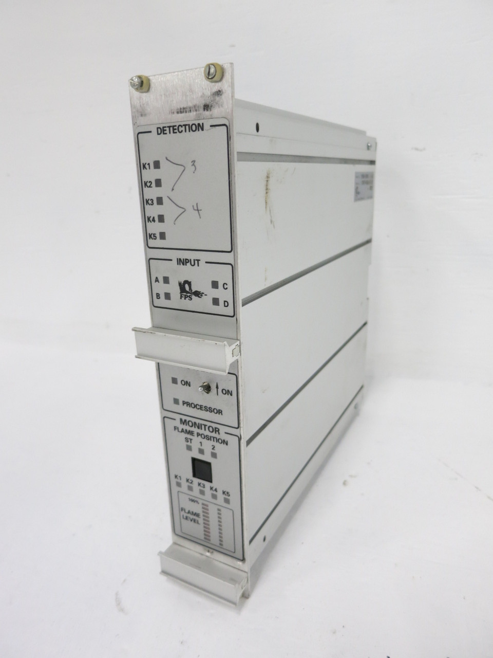 Image of FPS 9160-2018 Rev 3C Flame Monitor Protection Detector Scanner Fossil Power PLC