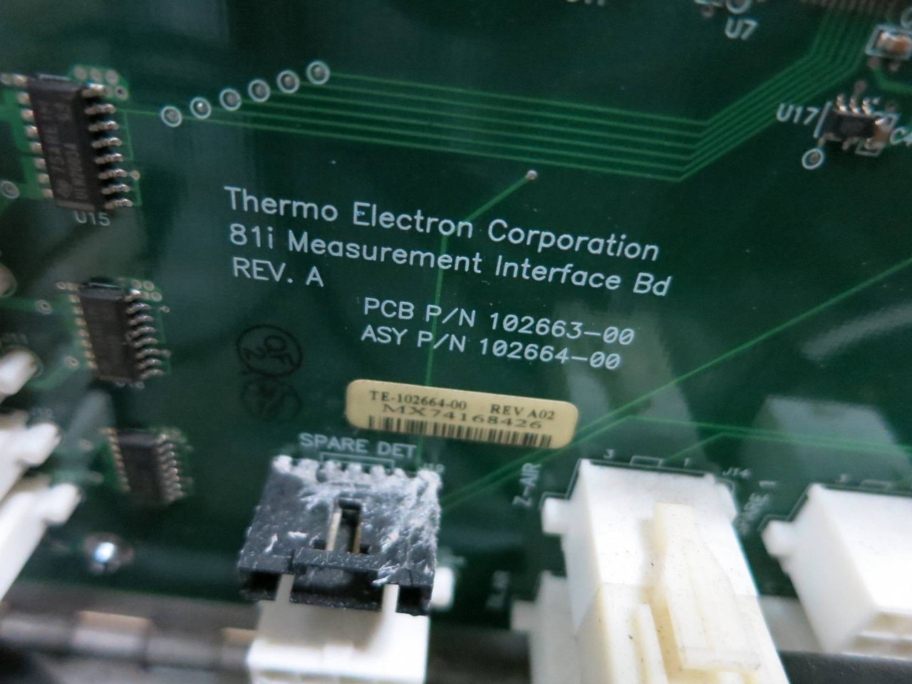 Thermo Scientific Model 81i Hg Calibrator 81I-ANNNAB Electron 102664-00 Fisher (DW1128-1)