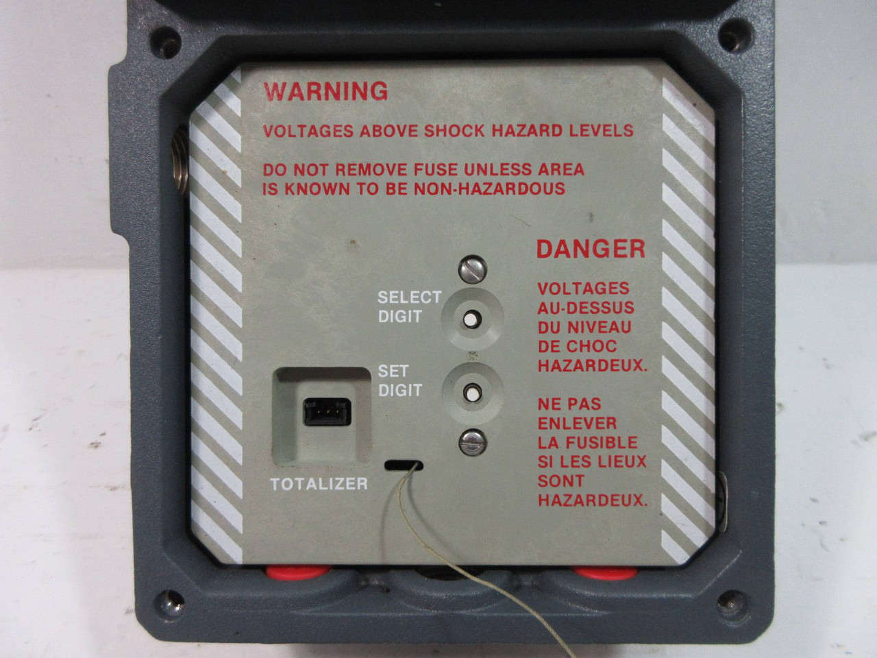 Foxboro 8000-PA13-G Series 8000 Magnetic Flow Transmitter 120V 4-20ma Nema 4 (TK4418-1)