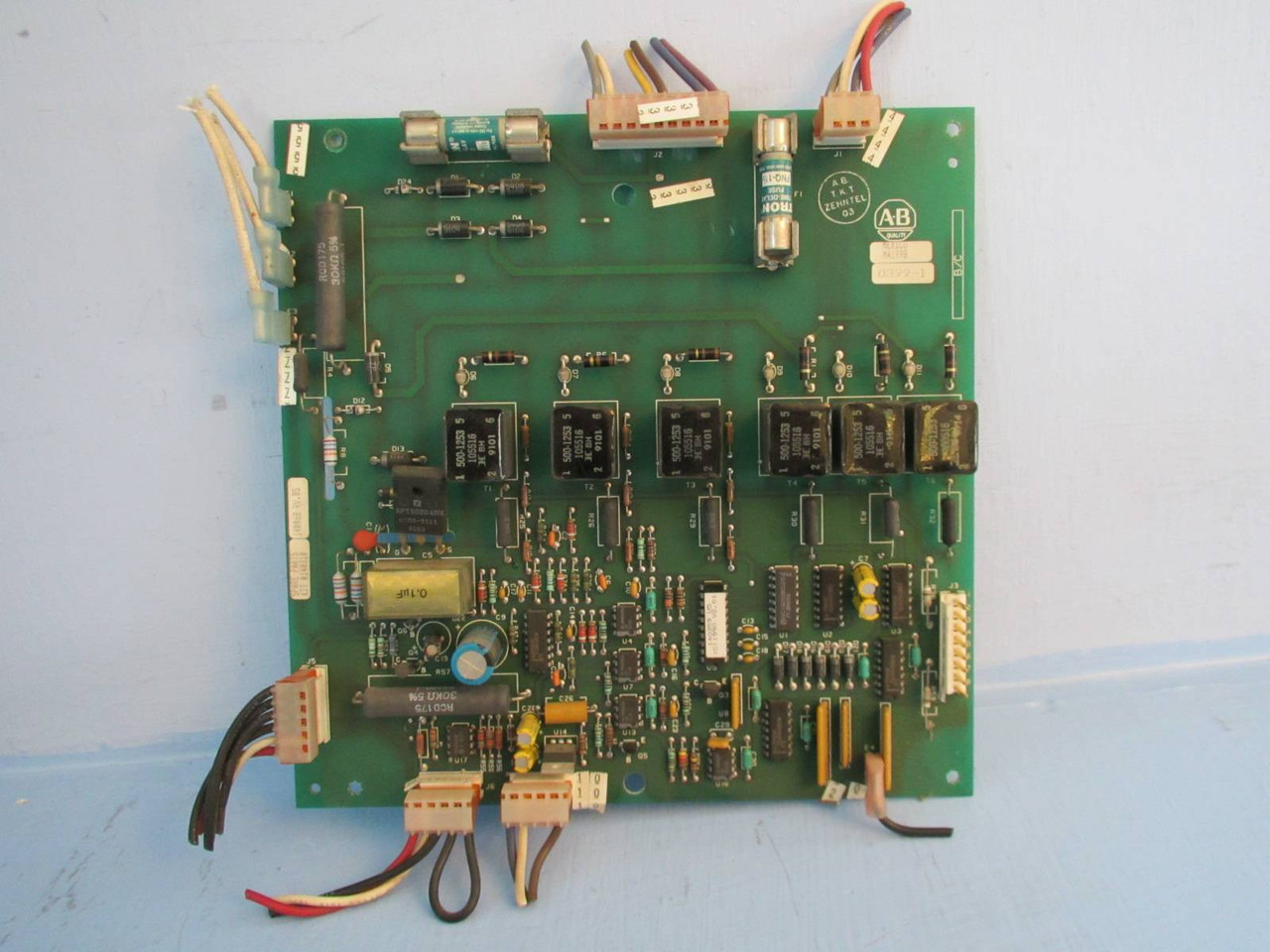 Allen Bradley Kit# 140310 Precharge PLC Module PCB Board 140068 Rv.05 M41998 (EBI0215-1)