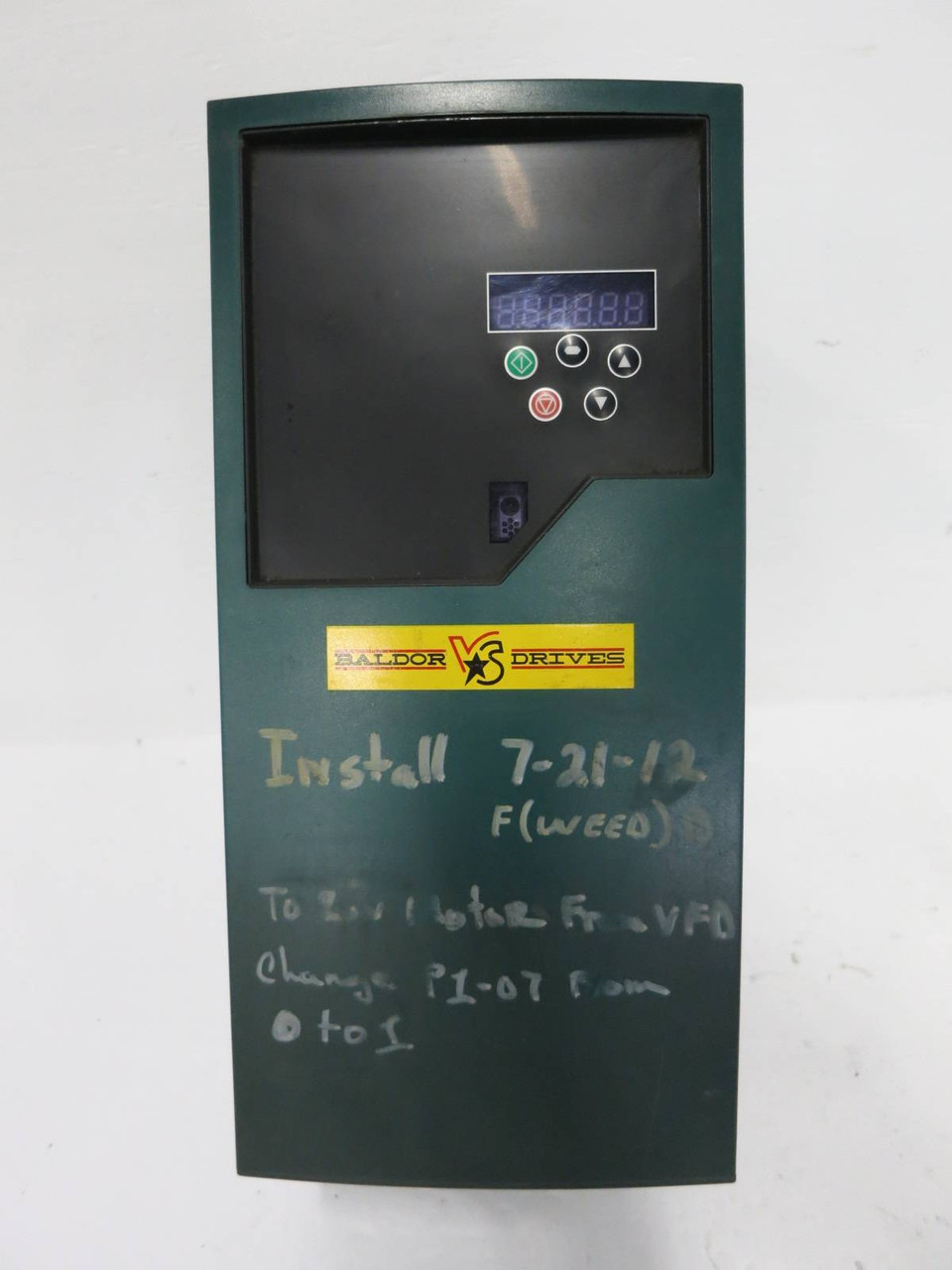 Baldor VS1MXS53-2T 3HP VS AC Drive VS1MX 3 HP 3PH 600V 6A 2.2kW Reliance 6 Amp (DW1138-6)