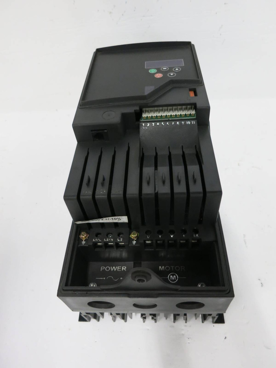 Baldor VS1MXS53-2T 3HP VS AC Drive VS1MX 3 HP 3PH 600V 6A 2.2kW Reliance 6 Amp (DW1138-6)