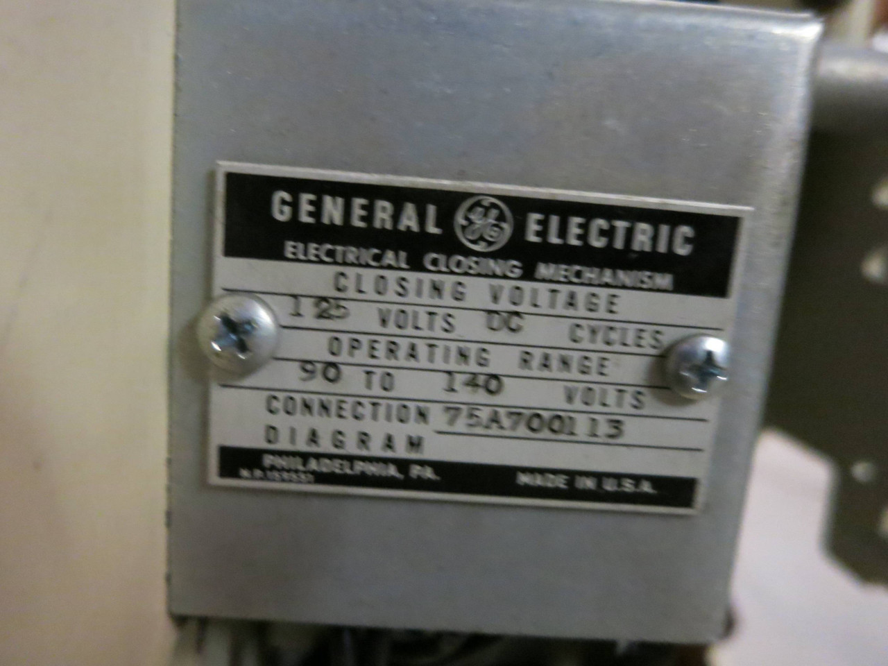 GE AK-3A-50H-1 1600A AC Pro Trip EO Circuit Breaker General Electric 1600 Amp (GA0022-2)