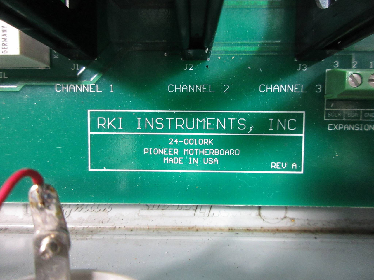 RKI Instruments Pioneer Gas Monitor 115 Vac 24-0010RK 24-0009RK Display (TK4451-1)