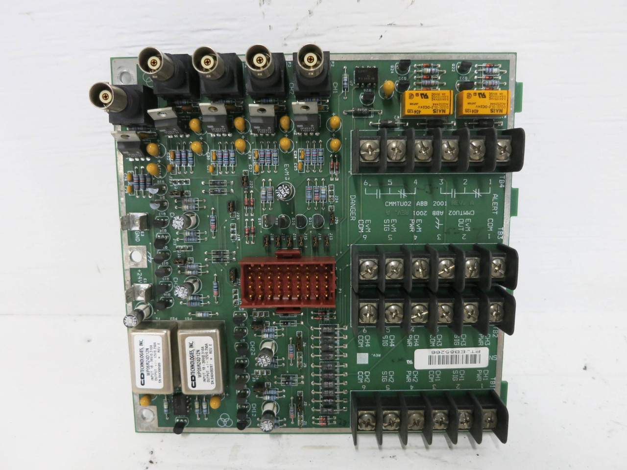 Bailey CMMTU02 infi90 Condition Monitoring Module Unit ABB Network 90 Board PLC (DW1187-20)