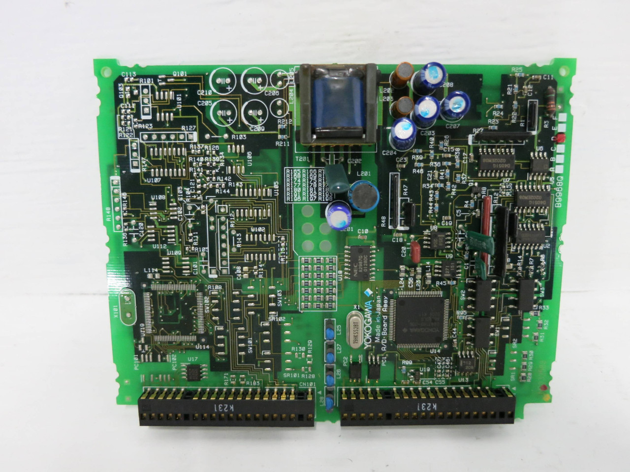 Yokogawa B9968QD DX200 DAQSTATION A/D Board Assy PCB B9968Q-D Card AD Assembly (DW1203-6)