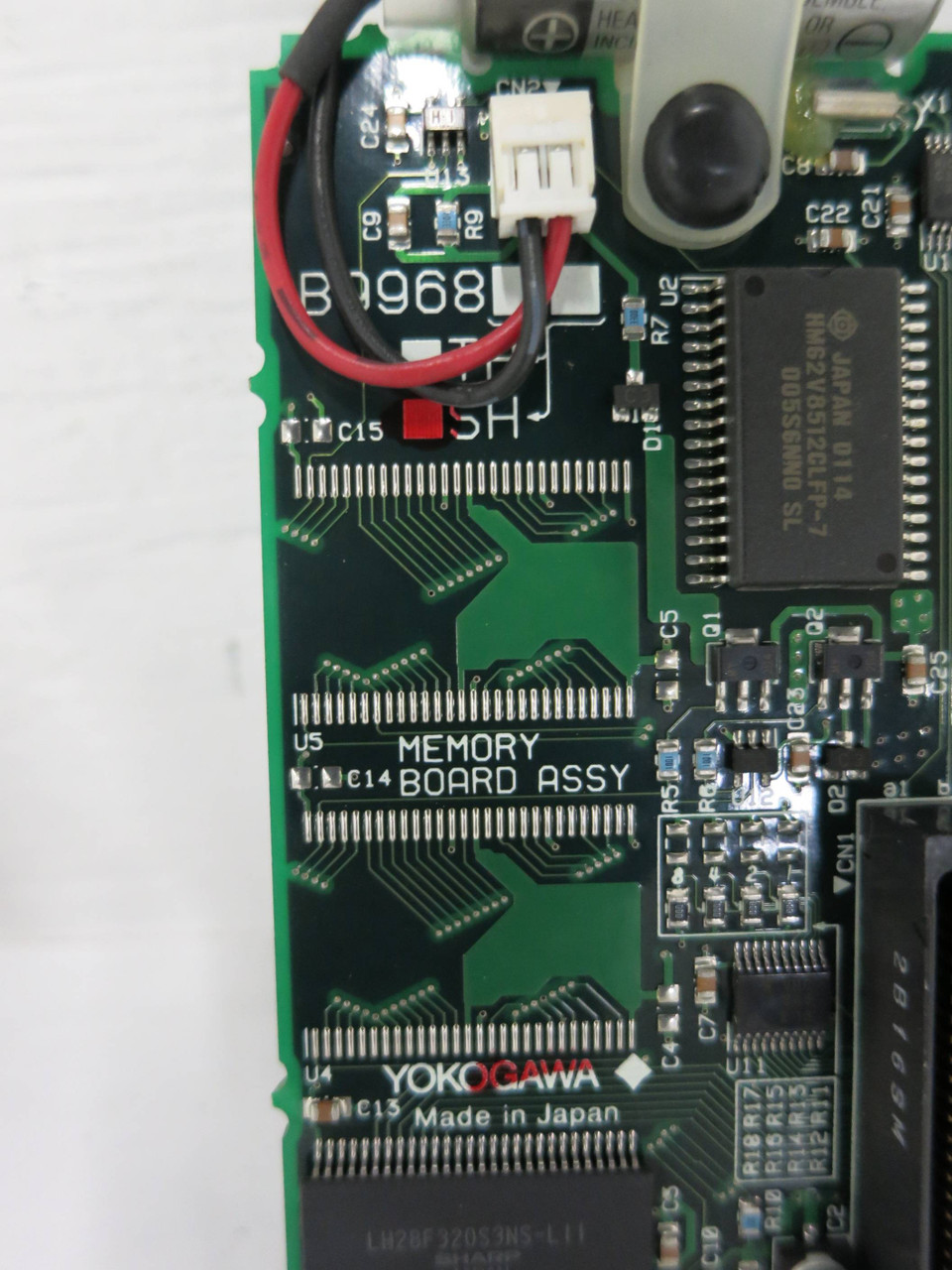 Yokogawa B9968NH DX200 DAQSTATION CPU Memory Display Boards Module B9968SG Card (DW1204-2)