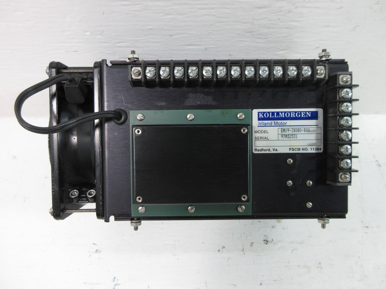 Kollmorgen EM19-28080-B00 Syncro Amplifier Inland Motor (TK4492-3)