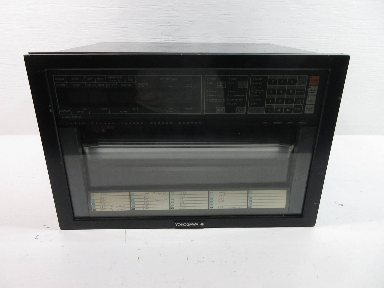 Yokogawa 408131-3/AK-02 Hybrid Chart Recorder 104-126V 48-63Hz (TK4511-1)