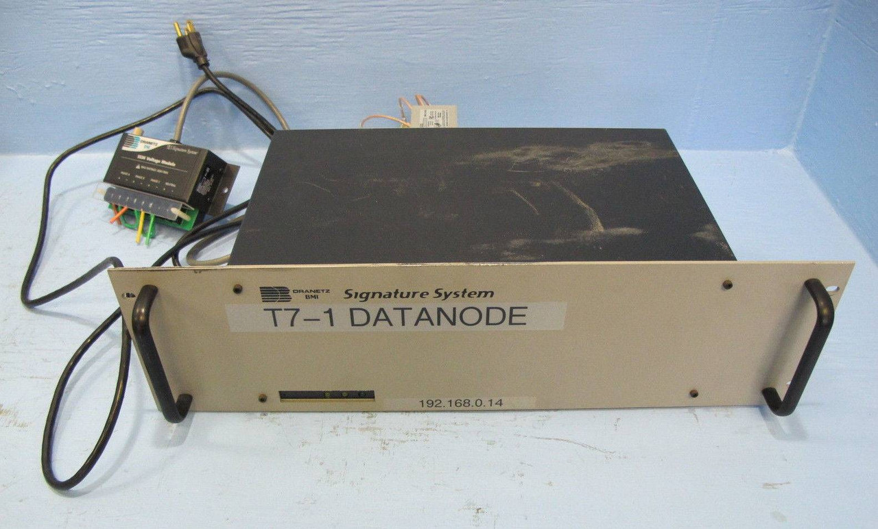 Dranetz BMI DataNode Series 5500 Model 5530T 5536 Voltage Module Data Node (EBI1196-4)