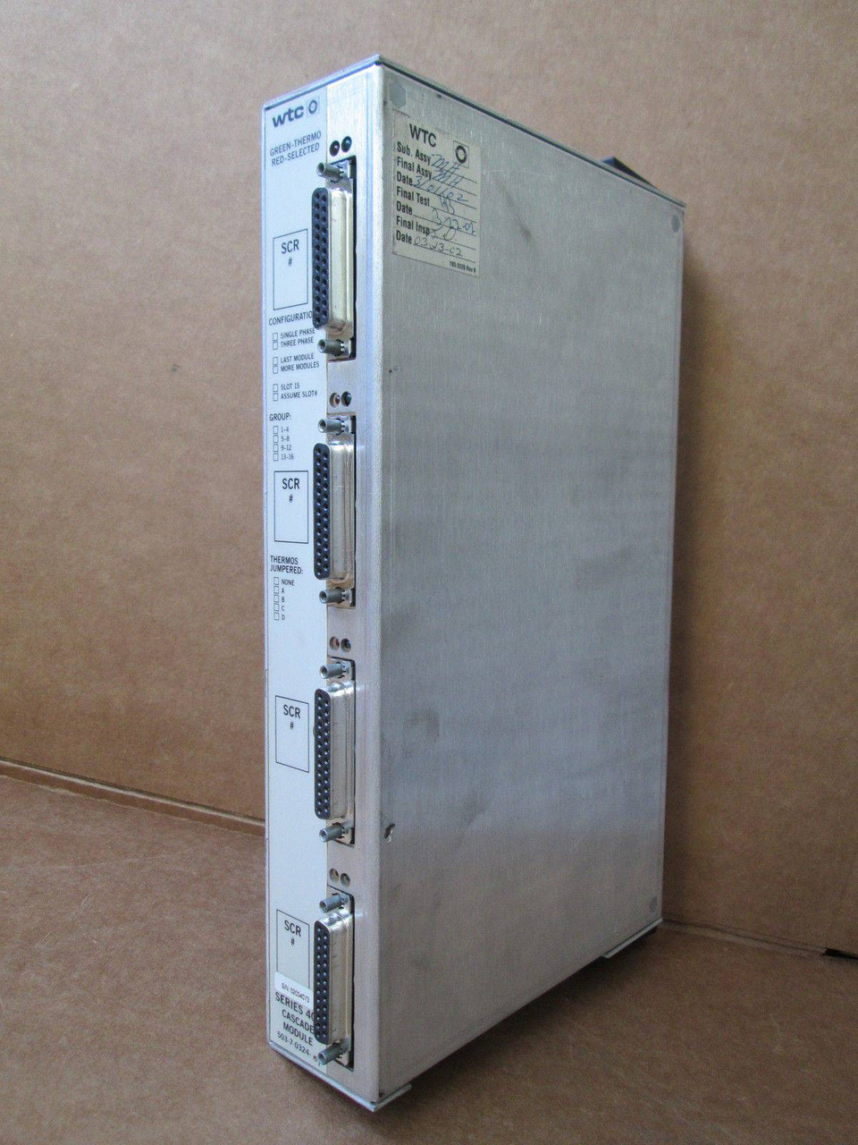 Image of WTC Robotron Series 400 Cascade Module 503-7-0324 Weld Control 50370324