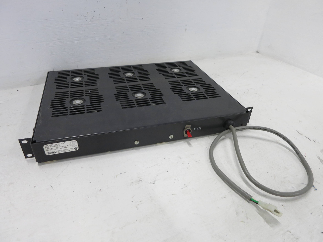 Image of Bailey IEFAN01 infi90 Fan Module Assembly Symphony Network 90 ABB IE-FAN-01