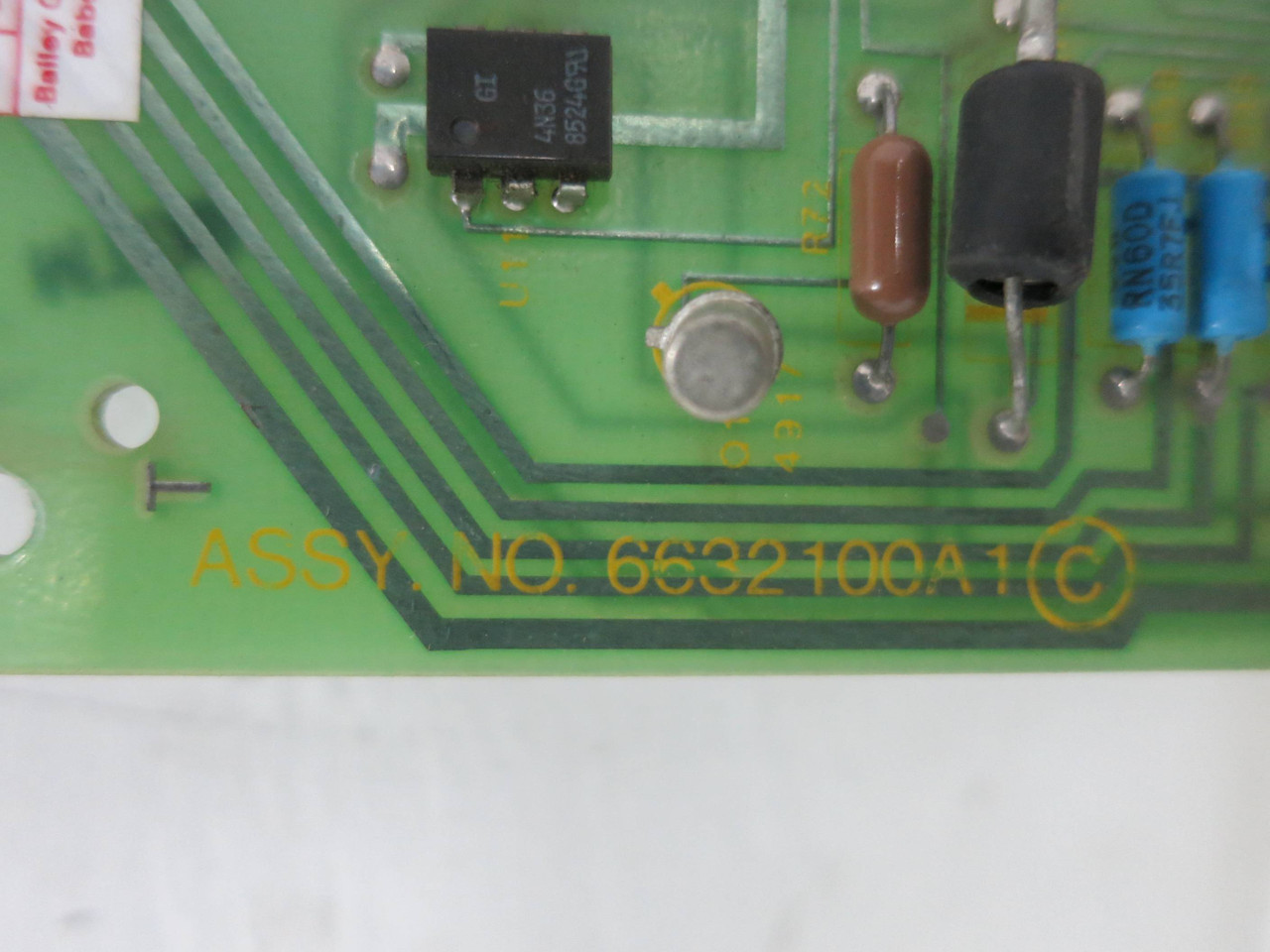 Bailey 6632100A1 infi90 Power Panel Monitor Assembly Board Network 6632099A1 ABB (DW1296-1)