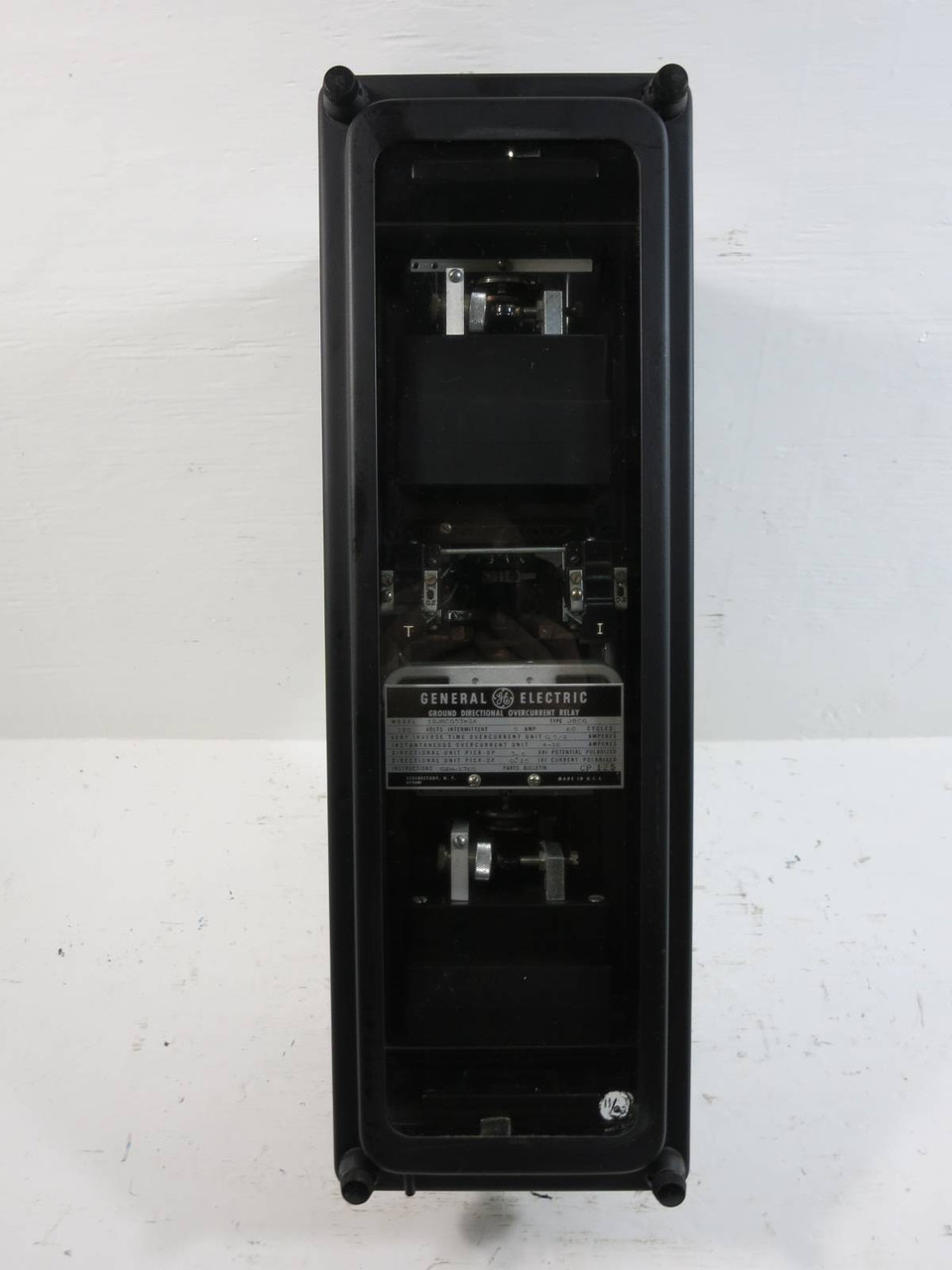General Electric 12JBCG53N2A Ground Directional Overcurrent Relay GE 120V JBCG (TK4567-1)