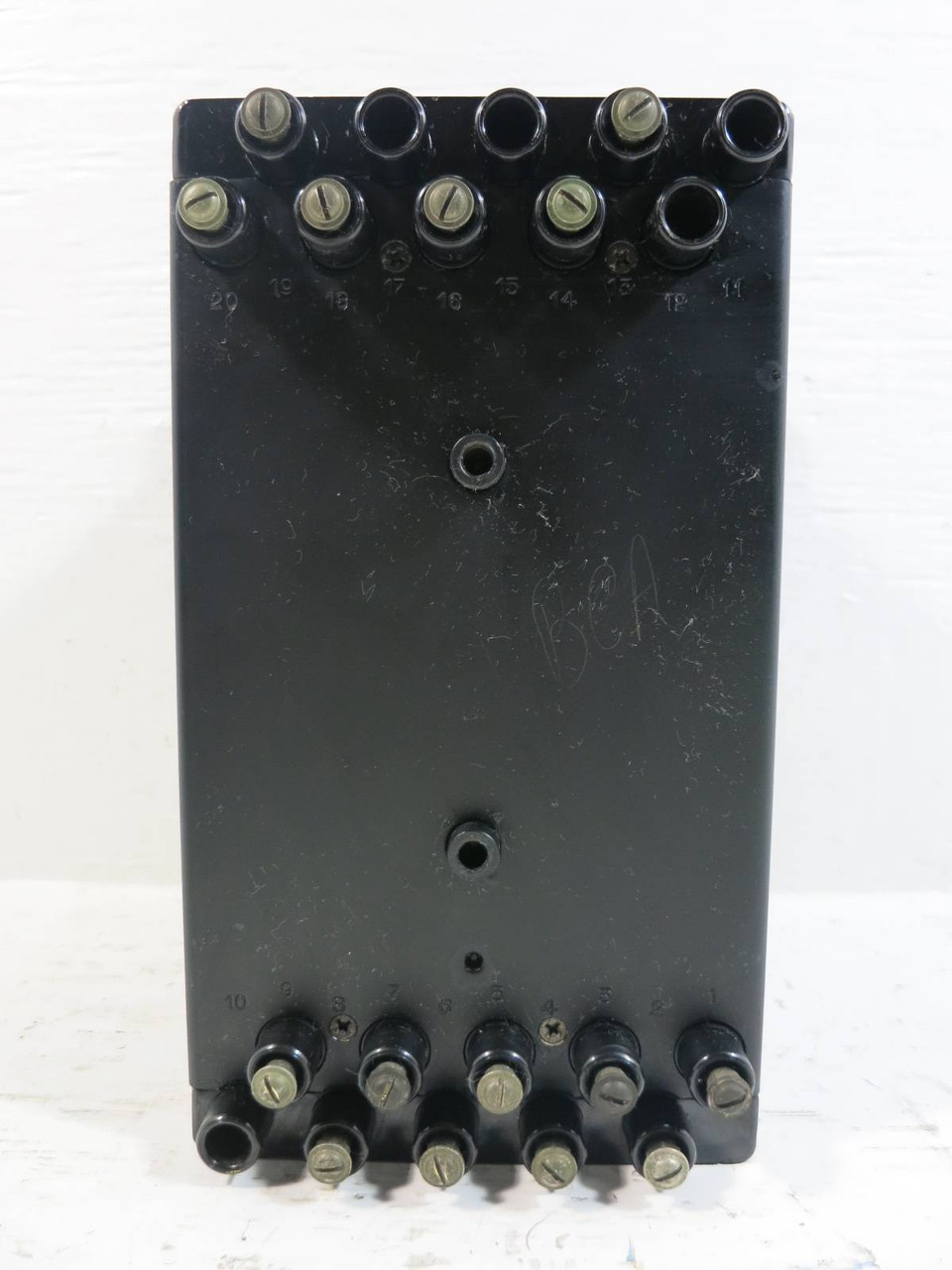 General Electric 12BCA11AV2A Pilot Receiver and Auxiliary Relay GE 125Vdc BCA (TK4579-2)