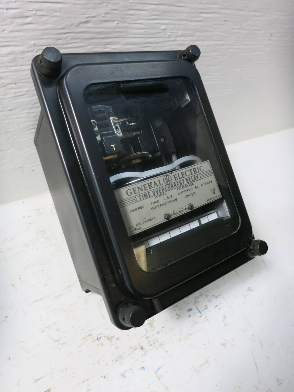 Image of General Electric 12IAC51A2A Time Overcurrent Relay GE Type IAC Relay