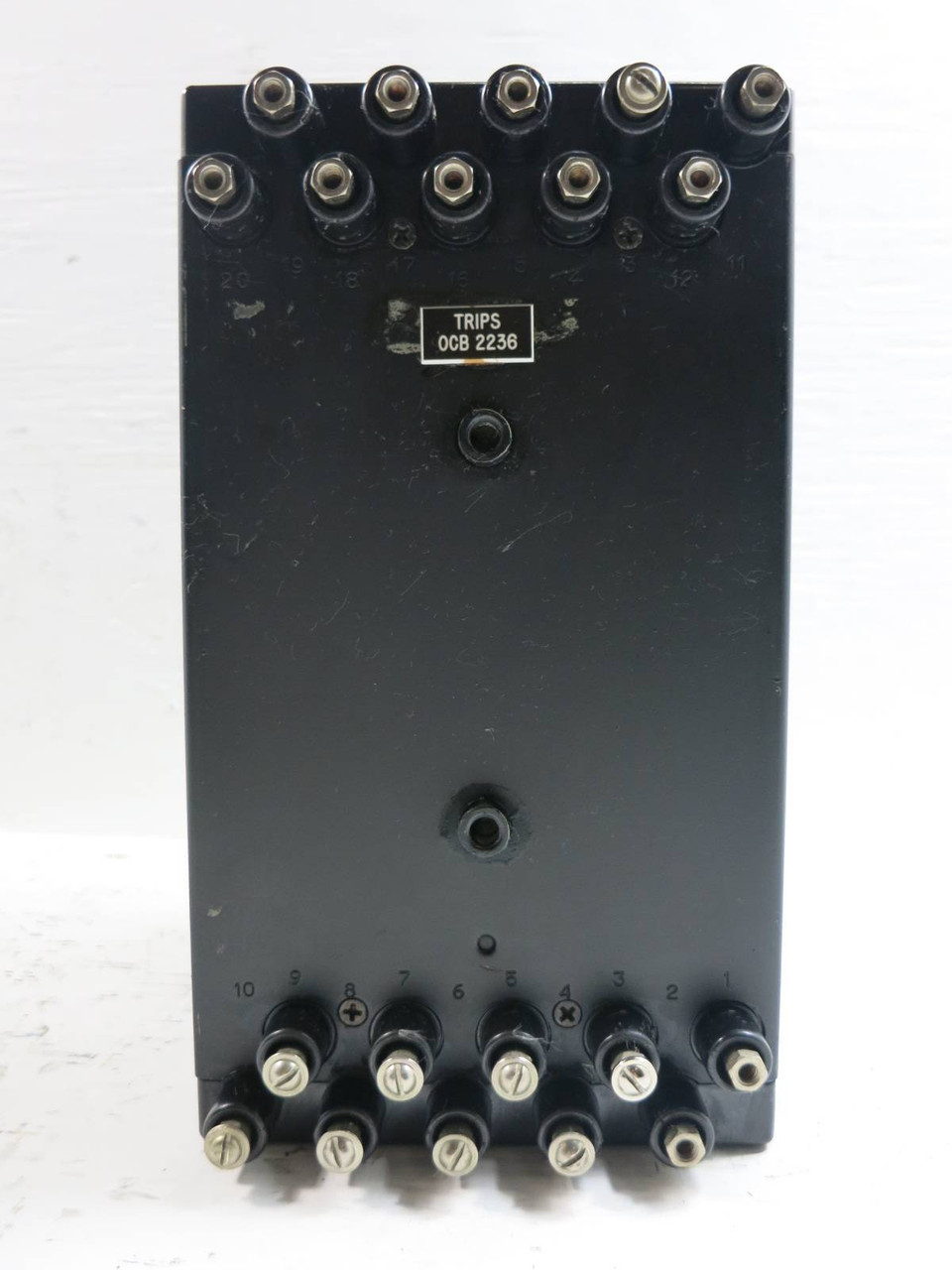 General Electric 12NGV99AD001A Undervoltage Relay GE 120V 60Hz Type NGV Relay (TK4589-3)