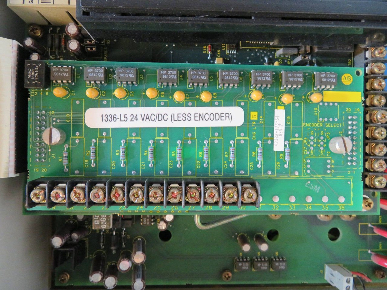 Allen Bradley 1336S-BRF100-AA-EN4-HA2-L5 10HP 480V 1336 Plus AC VS Drive AB (NP2160-3)