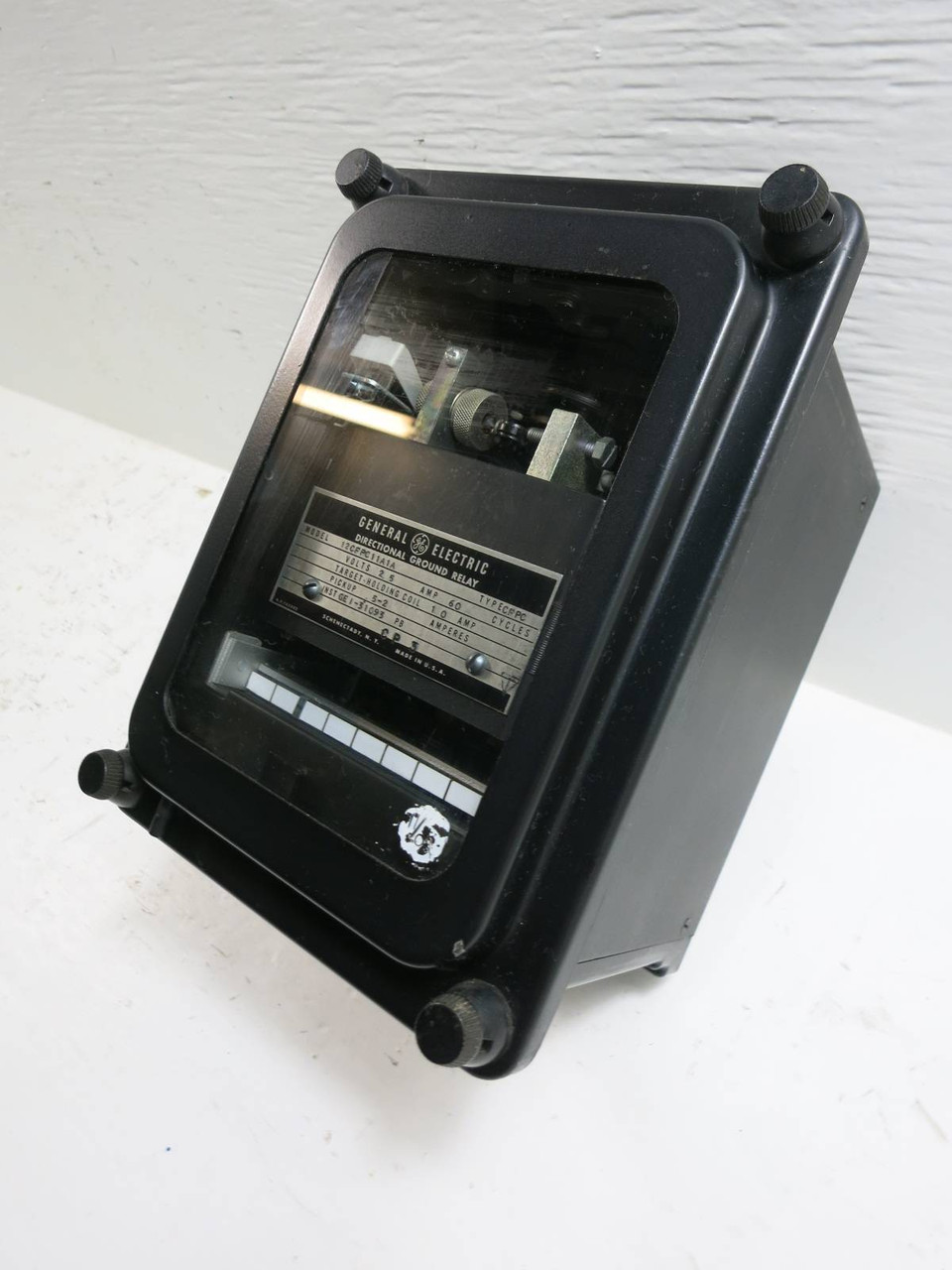 General Electric 12CFPC11A1A Directional Ground Relay GE 2.5 Amp Type CFPC (TK4595-1)