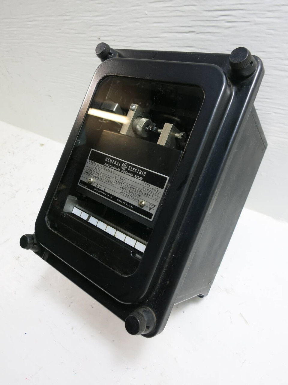 General Electric 12CFPC11A3A Directional Ground Relay GE 5 Amp Type CFPC (TK4596-2)