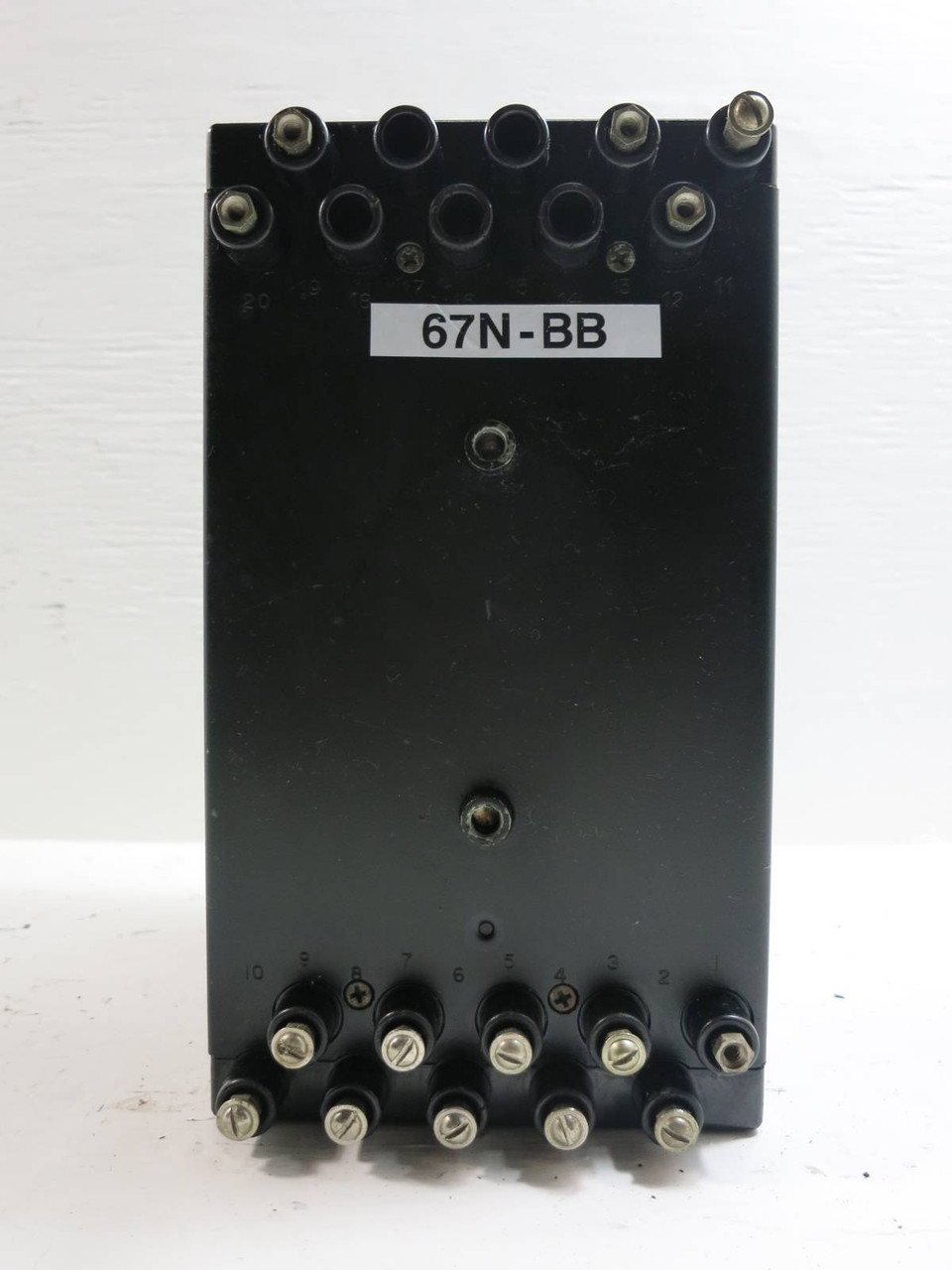 General Electric 12CFPG16A2A Directional Ground Relay GE 120V 5A Type CFPG (TK4593-2)