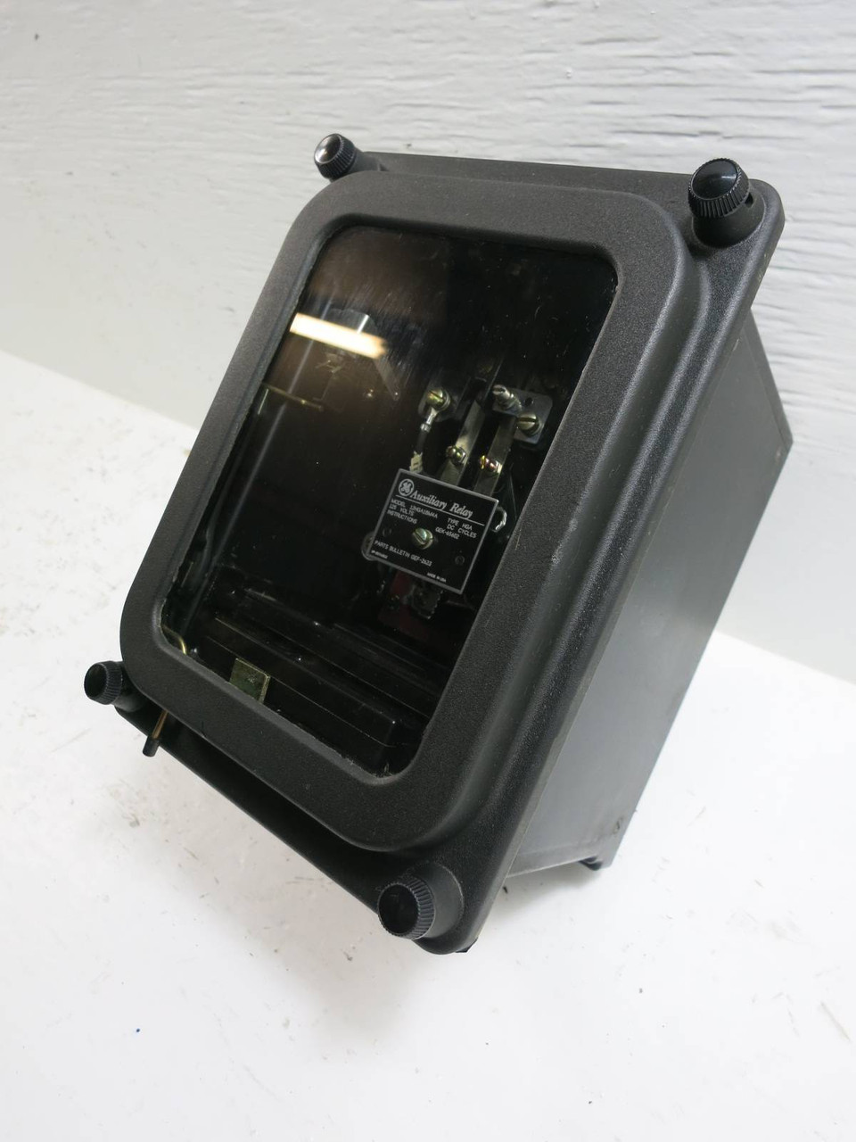 General Electric 12HGA18M4A Auxiliary Relay GE 125-Vdc DC Cycles Type HGA (TK4600-1)