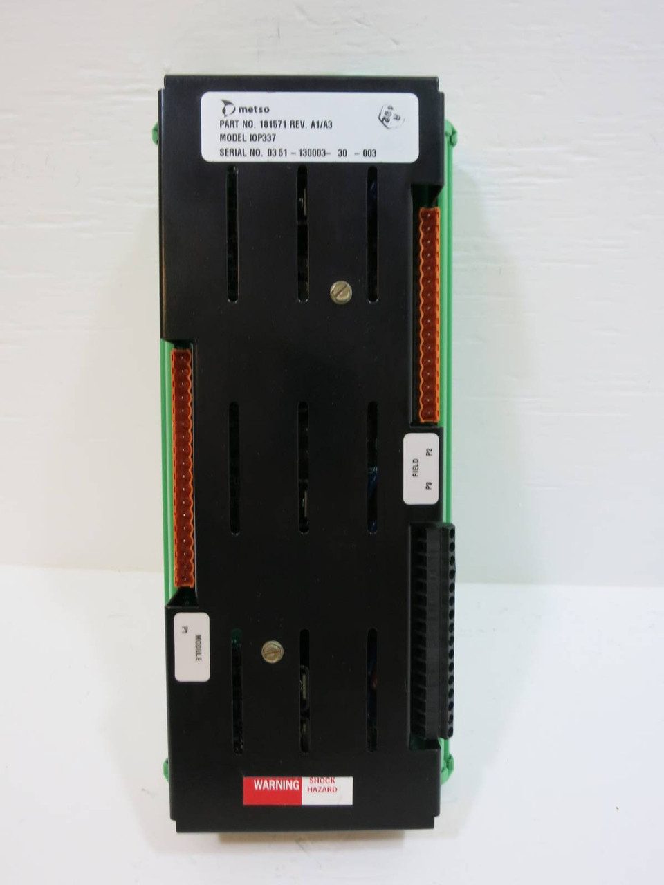Valmet Metso Automation IOP337 181571 PLC Module Rev A1/A3 Terminal IOP 337 (NP2168-5)