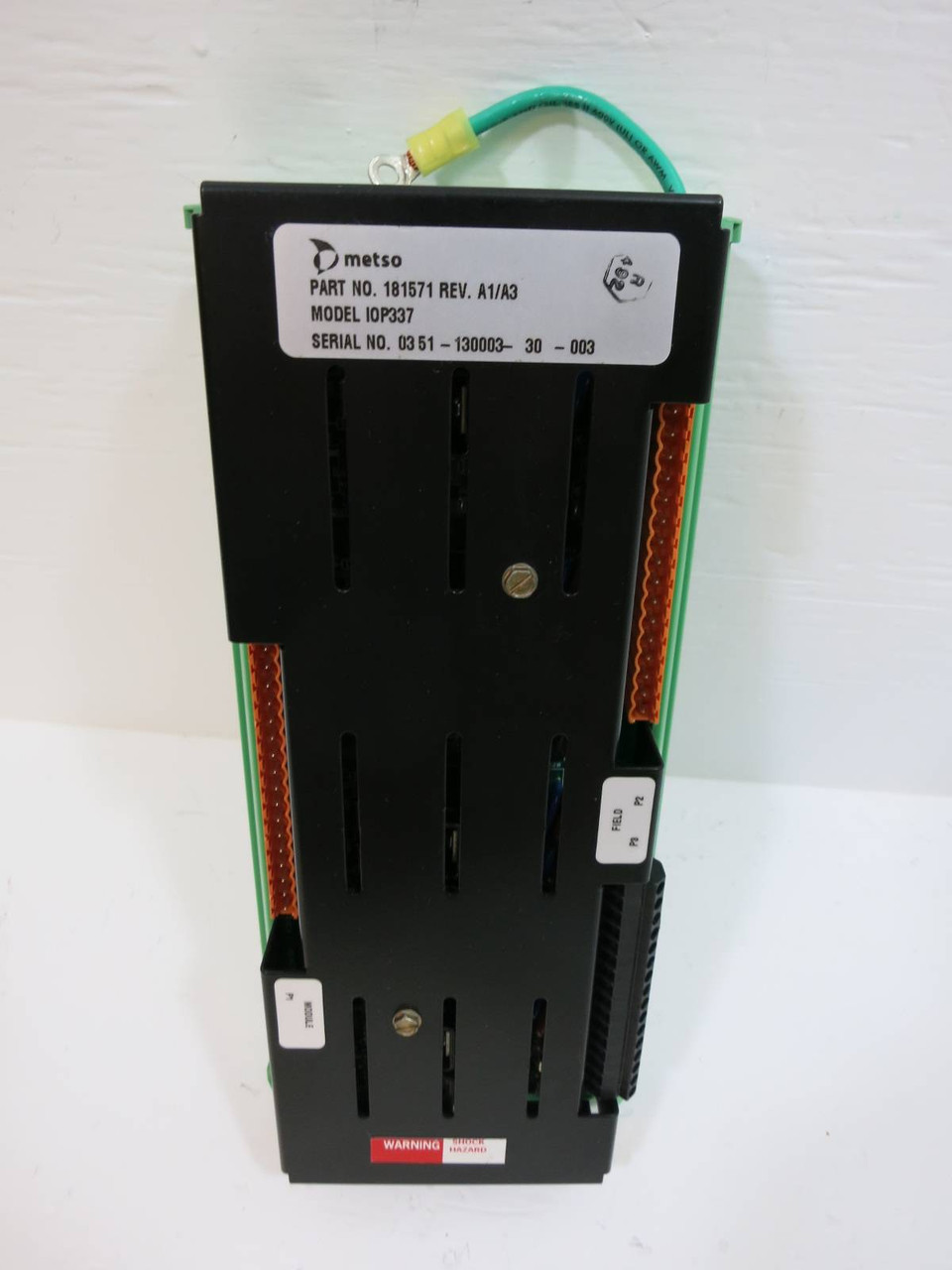 Valmet Metso Automation IOP337 181571 PLC Module Rev A1/A3 Terminal IOP 337 (NP2168-5)