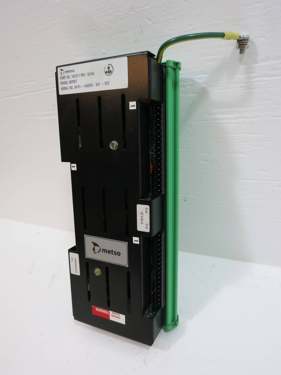 Image of Valmet Metso Automation IOP337 181571 PLC Module Rev A2/A4 Terminal IOP 337