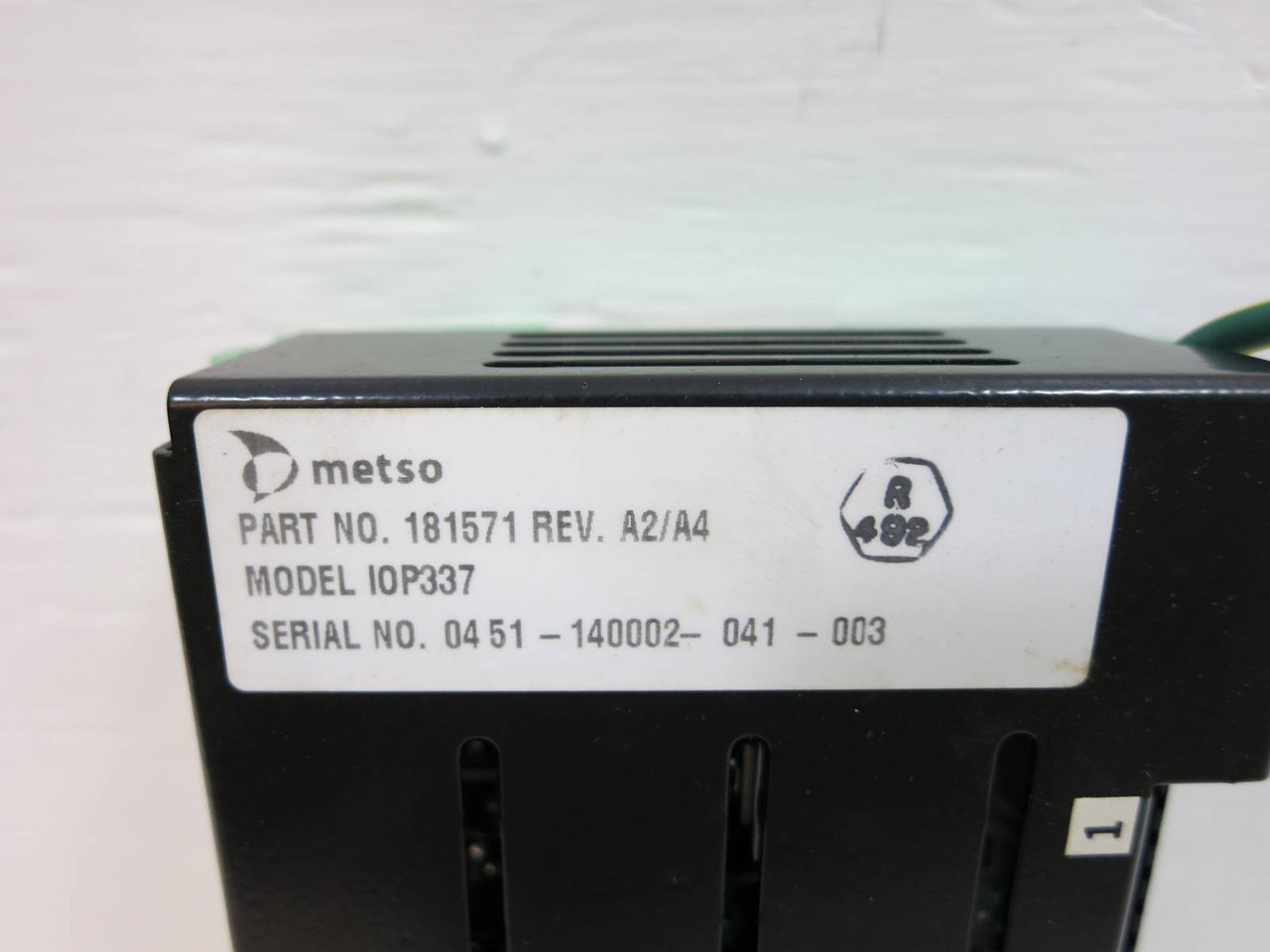 Valmet Metso Automation IOP337 181571 PLC Module Rev A2/A4 Terminal IOP 337 (NP2169-1)