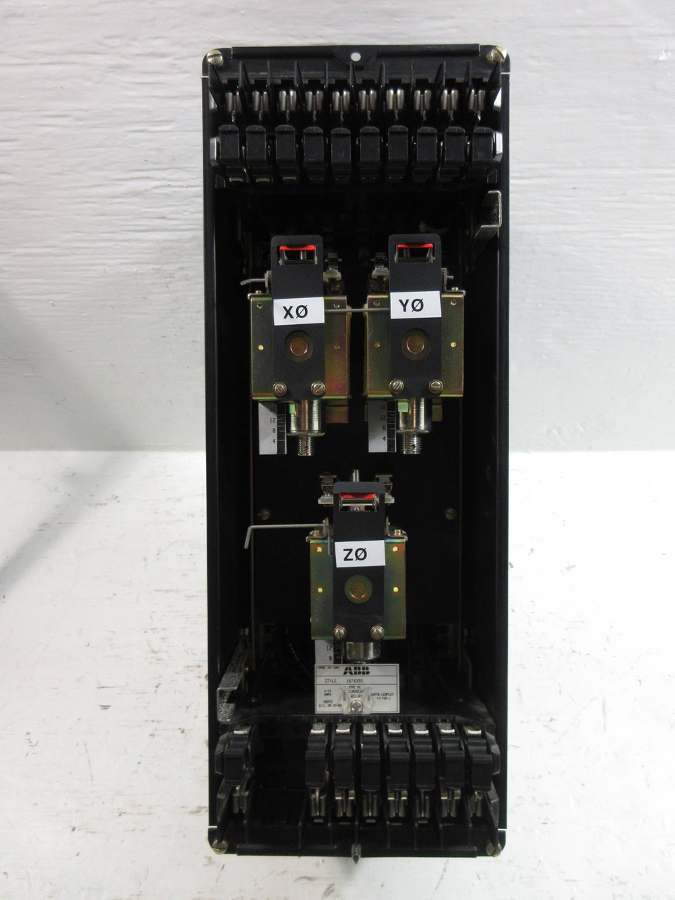 ABB Westinghouse Type SC Current Relay Style 1878396 4-16 Amps DC 25-60Hz flaw (TK4607-1)