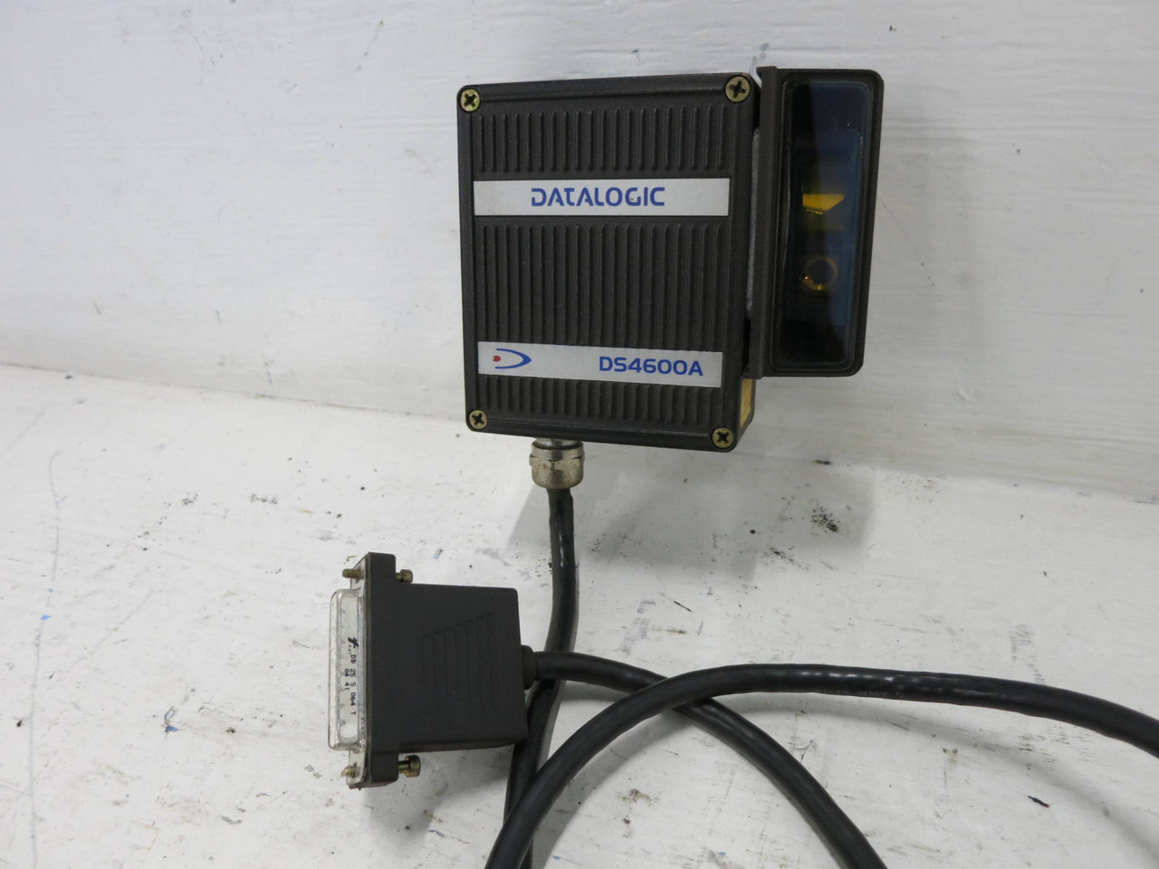 Datalogic DS4600A-3000 Laser Barcode Scanner SH2361 with 90 Degree Mirror GFC-41 (DW1330-9)