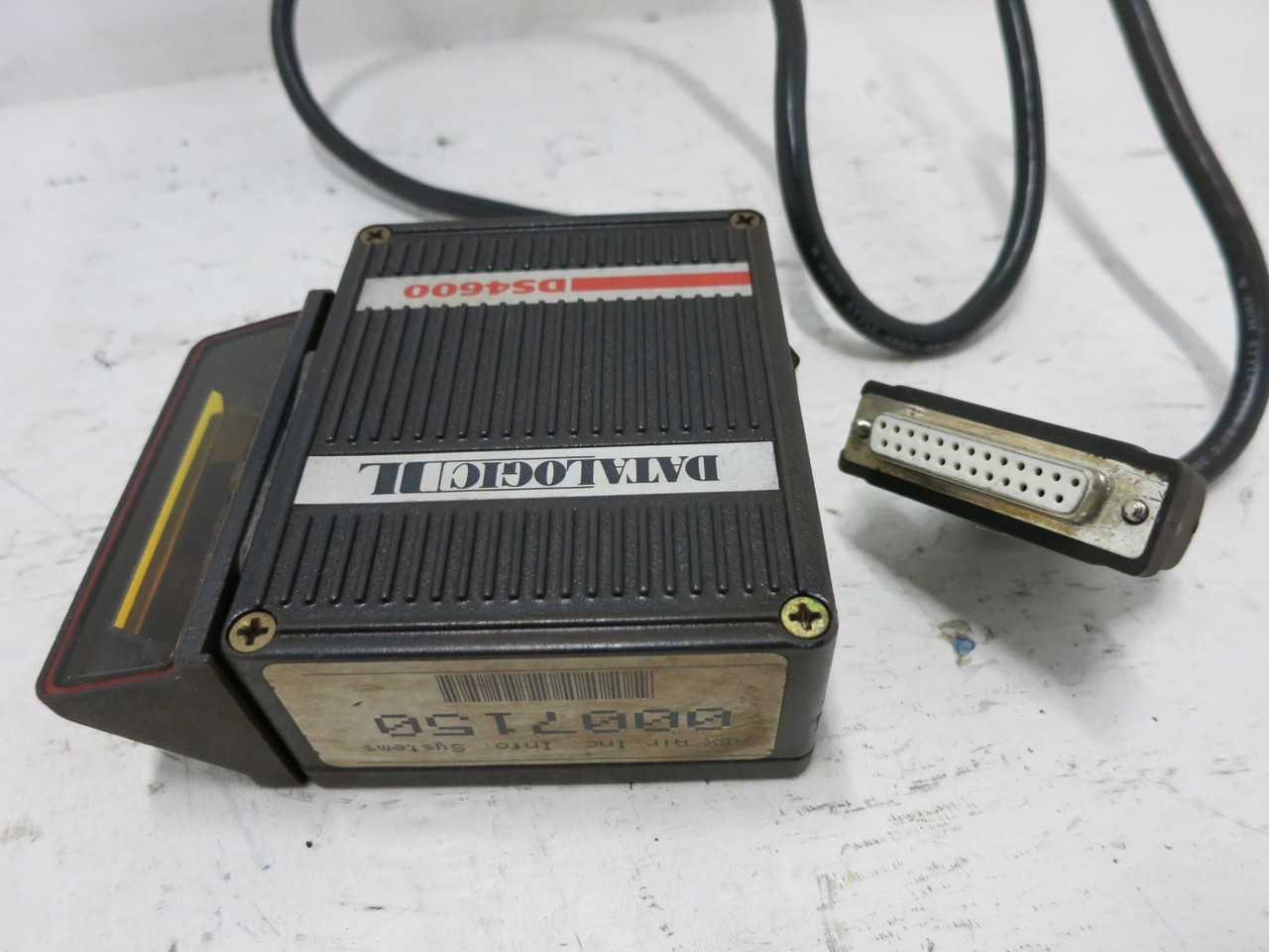 Datalogic DS4600-3000 Laser Barcode Scanner SH2361 with 90 Degree Mirror GFC-41 (DW1329-171)