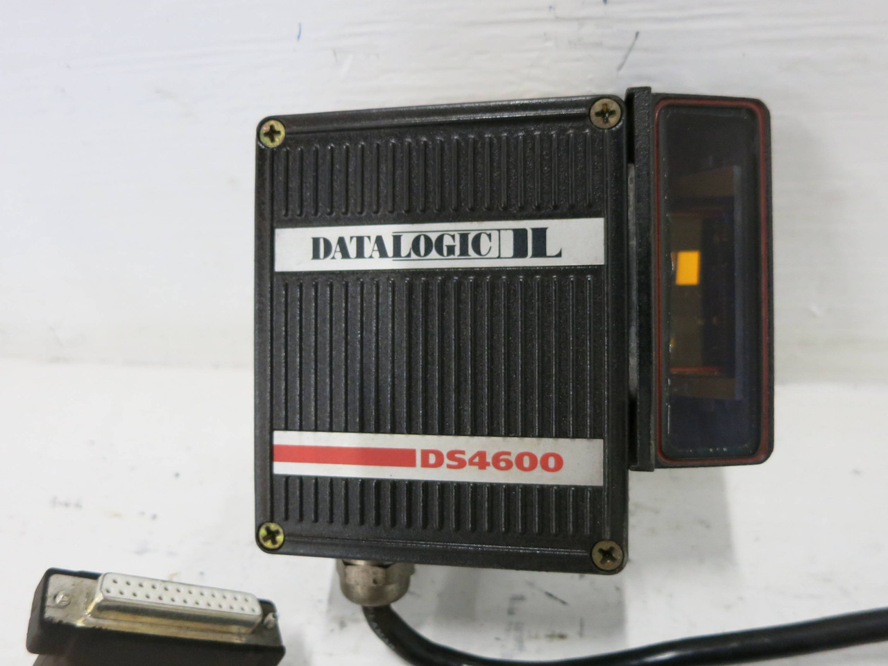 Datalogic DS4600-3000 Laser Barcode Scanner SH2361 with 90 Degree Mirror GFC-41 (DW1329-171)