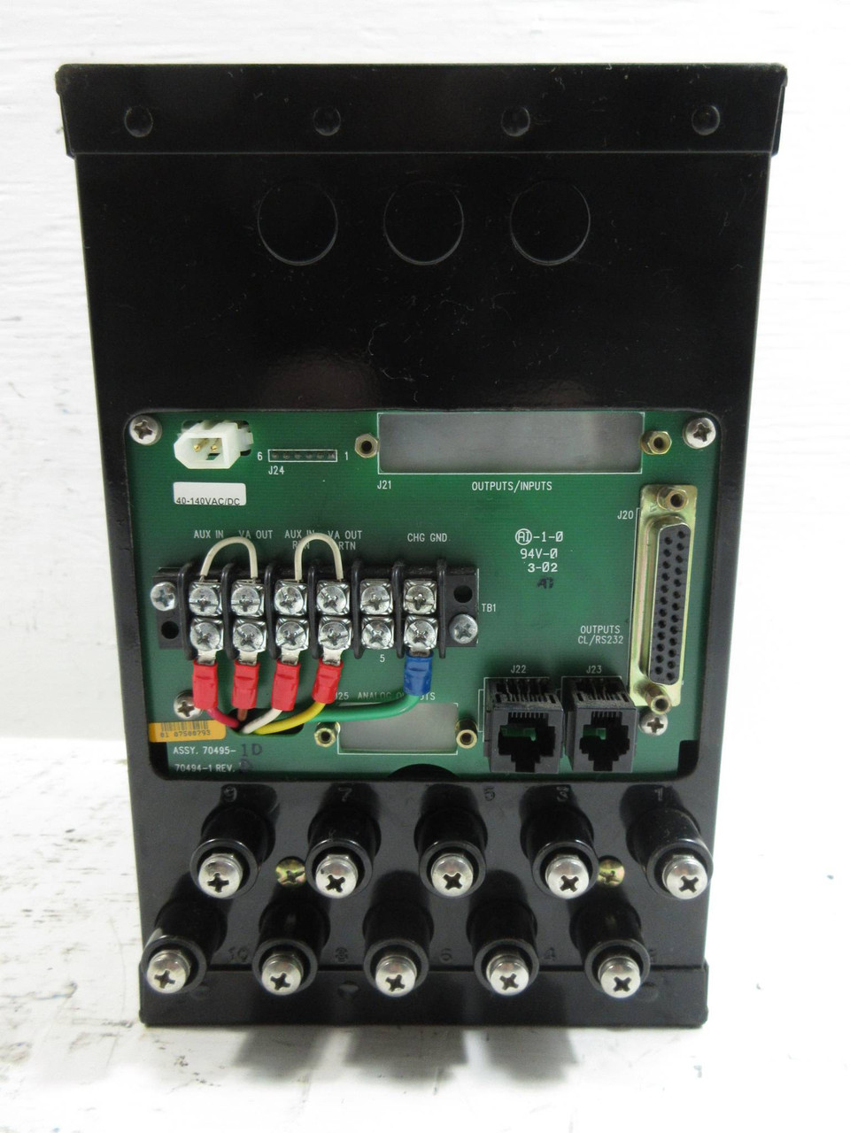 Siemens 86202070-0000 MAXsys Energy Management Revenue Meter Quad4 Modem 70495-1 (TK4612-1)