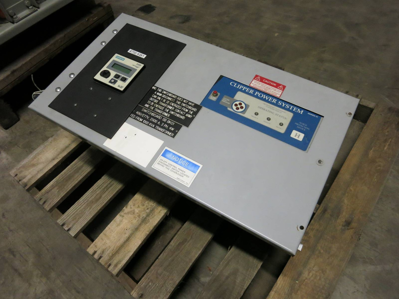 Image of Cutler Hammer CPSHX480YSLTCA Clipper Transient Voltage Surge Suppressor 480Y/277