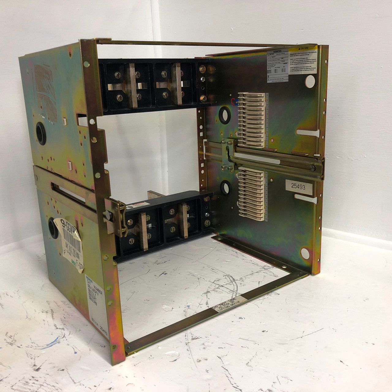 Image of Siemens SBA20DFV Type SBA 2000 Amp Stationary Drawout SBA SBS SBH Breaker 2000A