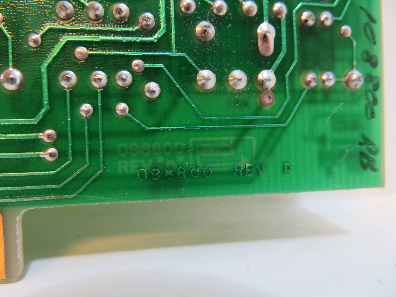 ACI 098800 Alison Fire Control Panel Circuit Board PCB Rev D 94V O MI4A PLC Mod (NP2182-1)