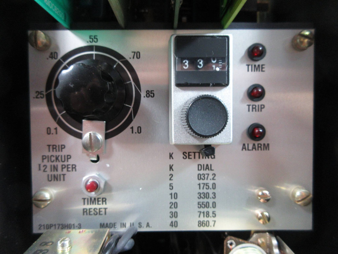 ABB 1333D85A01-A Type SOQ Negative Sequence Generator Relay 2-5A 48/125 Vdc (TK4608-3)