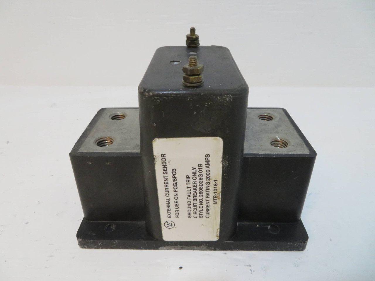 Westinghouse 2000 Amp Current Sensor For PCG/SPCB 2608D26G01R Ground Fault Trip (NP2203-2)